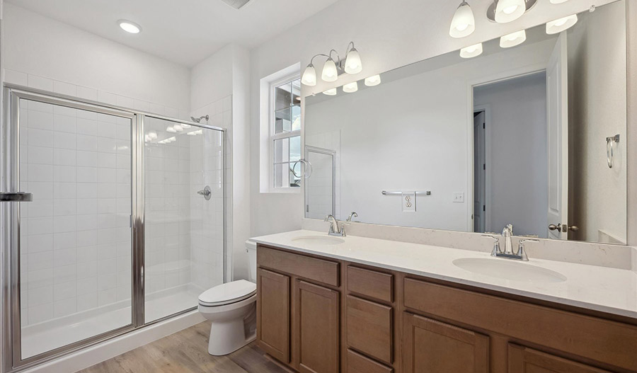 Bathroom of the Alexandrite floor plan