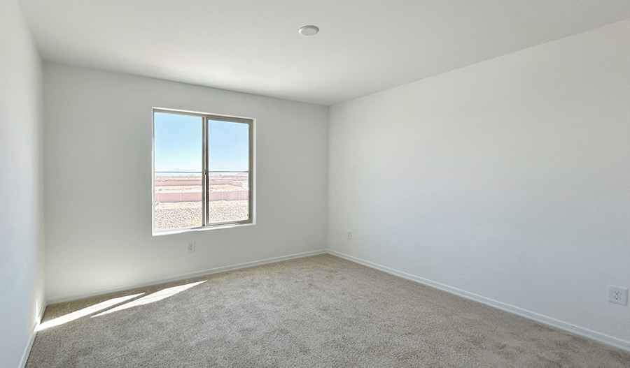 Bedroom of the Lantana floor plan