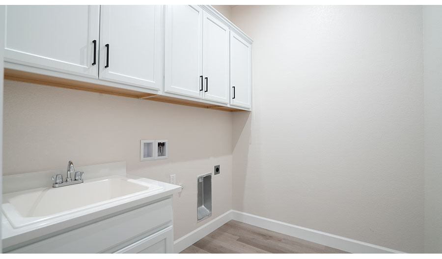 Laundry Room of the Decker floor plan