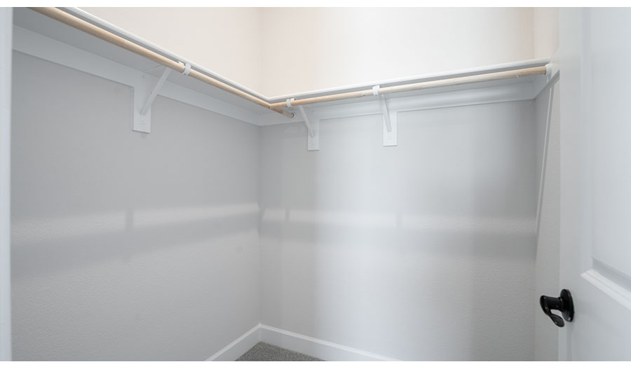 Closet of the Decker floor plan