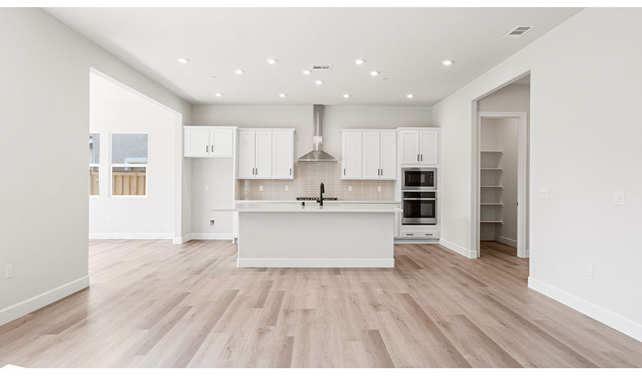 Kitchen of the Decker floor plan