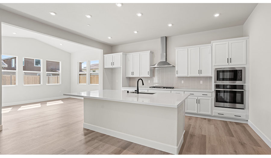 Kitchen of the Decker floor plan