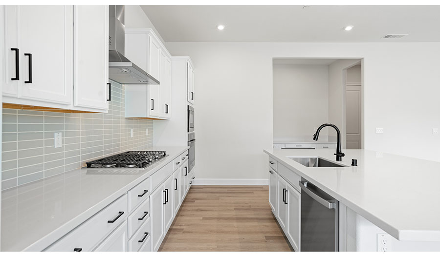 Kitchen of the Decker floor plan