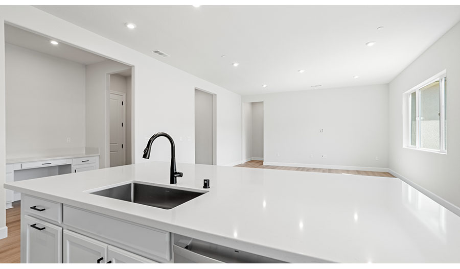 Kitchen of the Decker floor plan