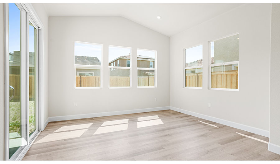 Sunroom of the Decker floor plan
