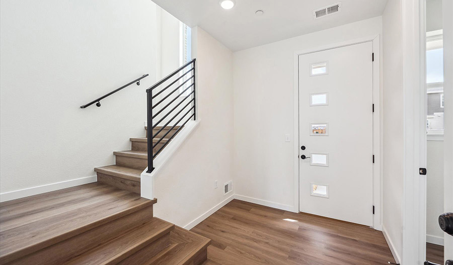 Entry of the Soho floor plan