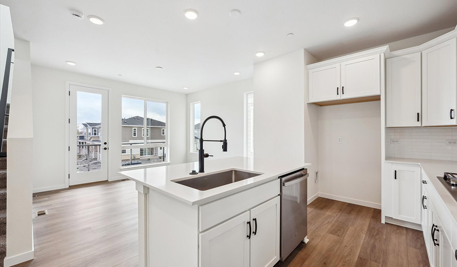 Kitchen of the Soho floor plan