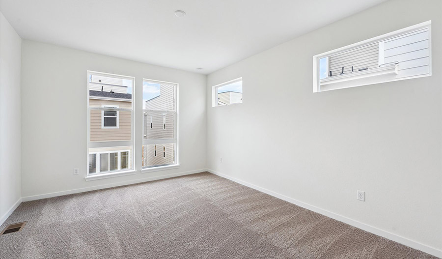 Bedroom of the Soho floor plan