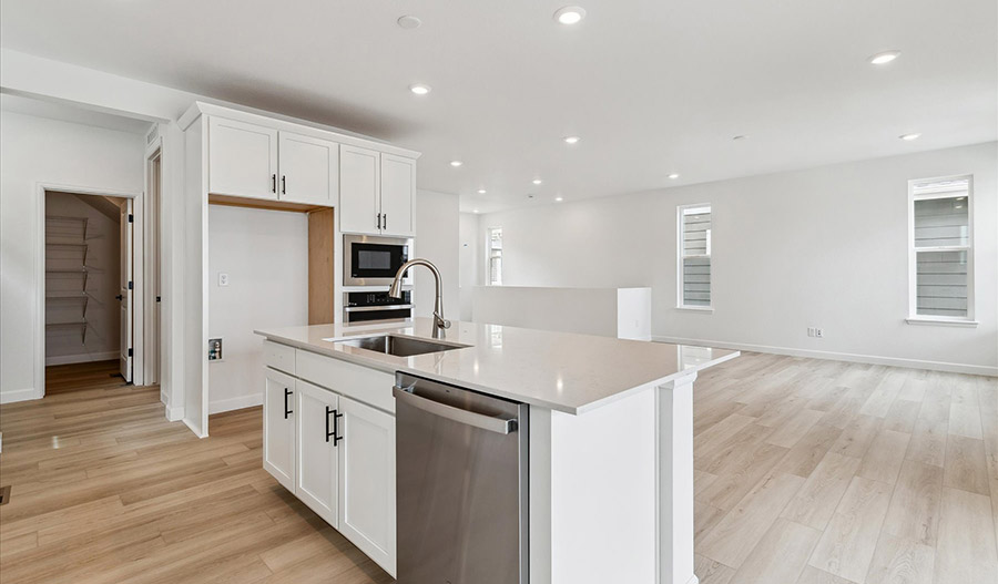 Kitchen of the Carroll floor plan
