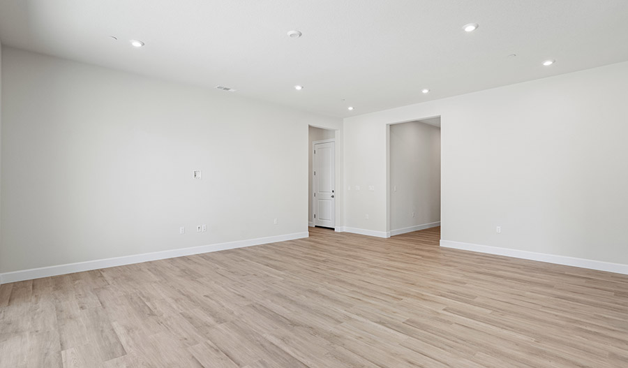 Great Room of the Delaney floor plan