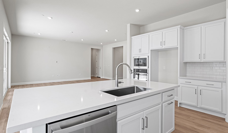 Kitchen of the Delaney floor plan
