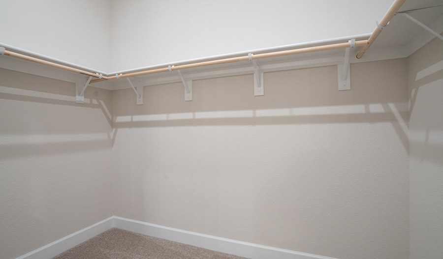 Closet of the Delaney floor plan