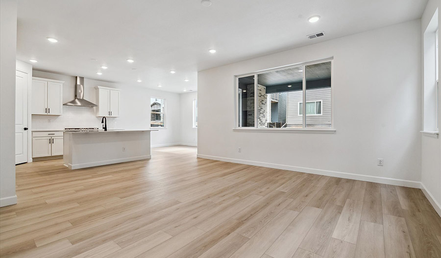 Great Room of the Bryant floor plan