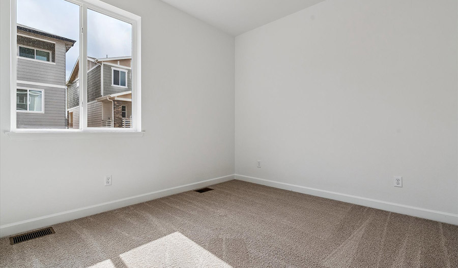 Bedroom of the Bryant floor plan