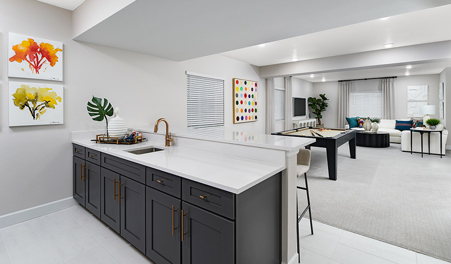 Wet Bar of the IvyII floor plan