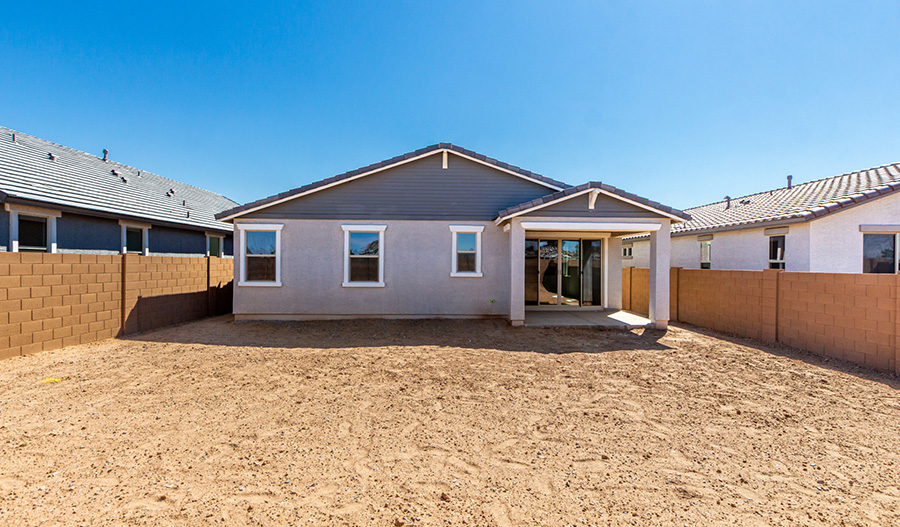 Rear Exterior of the Alexandrite floor plan