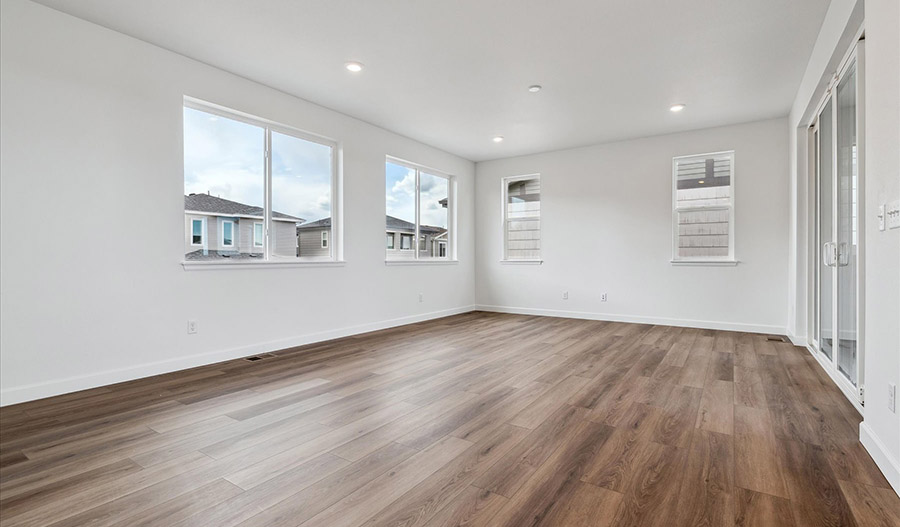 Great Room of the Julien floor plan