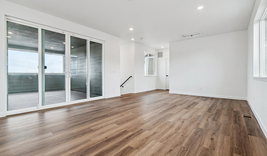 Great Room of the Julien floor plan