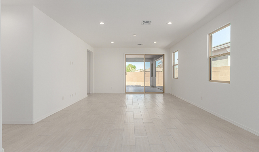 Great Room of the Sunstone floor plan