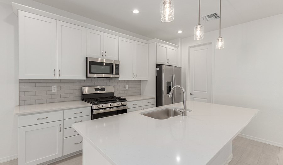 Kitchen of the Sunstone floor plan
