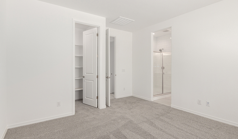 Bedroom of the Sunstone floor plan