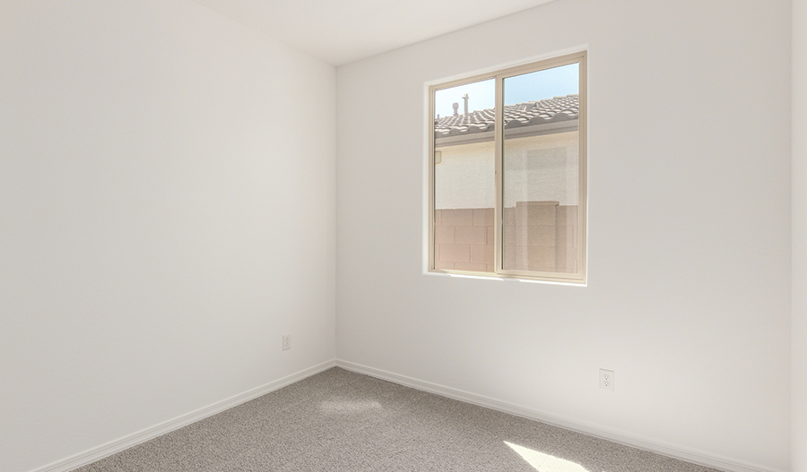 Bedroom of the Sunstone floor plan