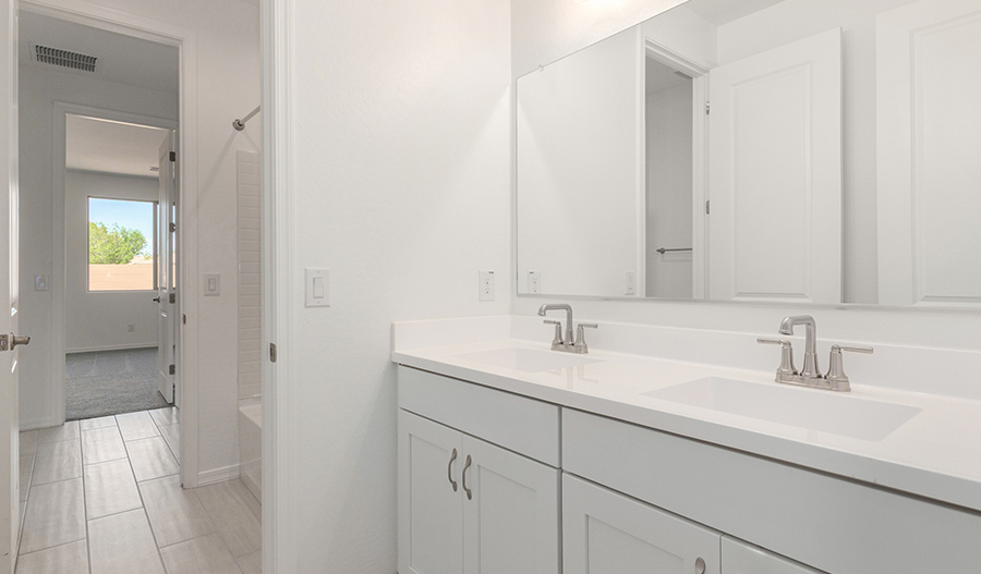 Bathroom of the Sunstone floor plan