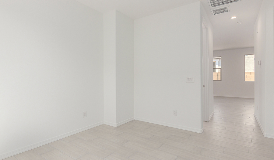 Bedroom of the Sunstone floor plan
