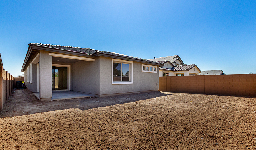 Rear Exterior of the Sunstone floor plan