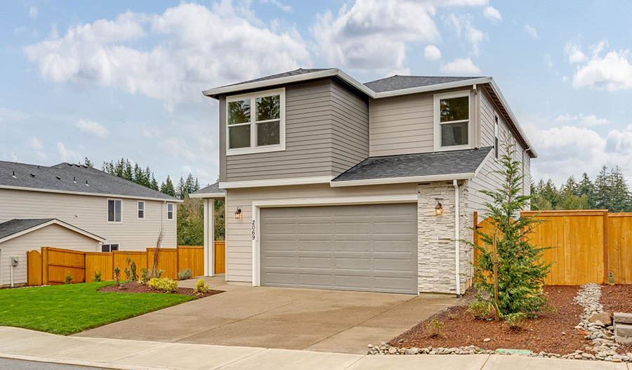 Exterior of the Lander floor plan