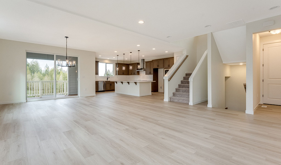 Great Room of the Lander floor plan