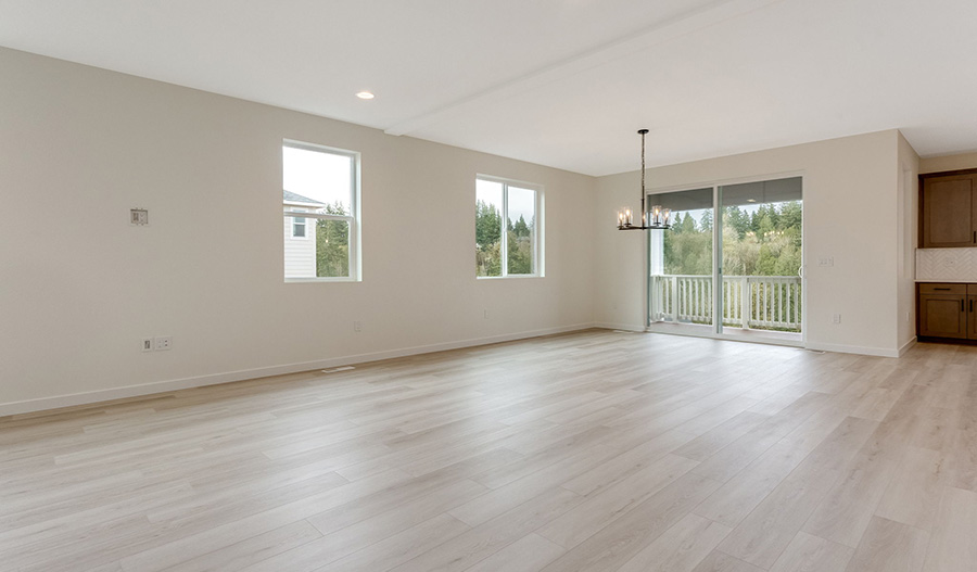 Dining Nook of the Lander floor plan