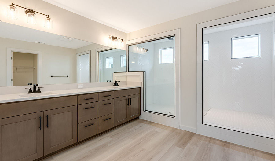 Bathroom of the Lander floor plan