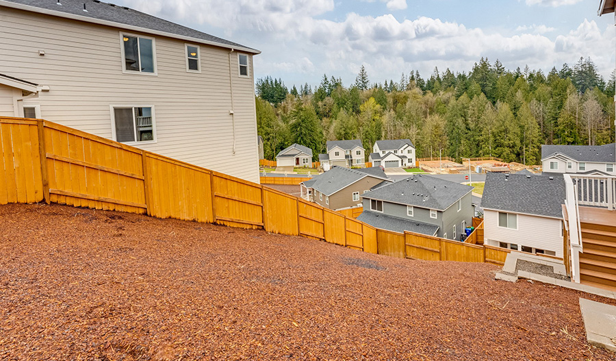 Backyard of the Lander floor plan