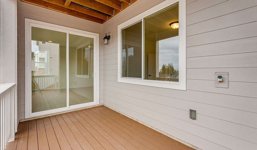Patio of the Lander floor plan