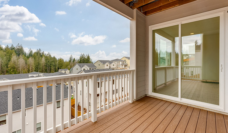 Patio of the Lander floor plan