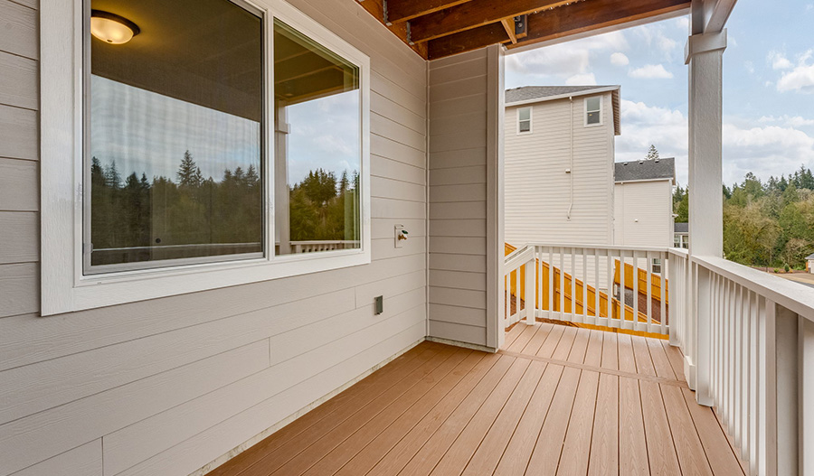 Patio of the Lander floor plan