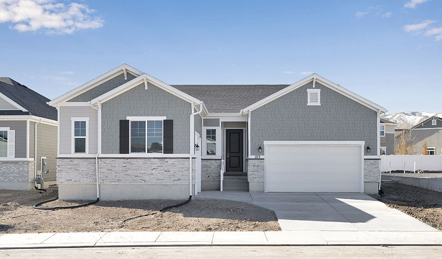 Exterior of the Pinecrest floor plan