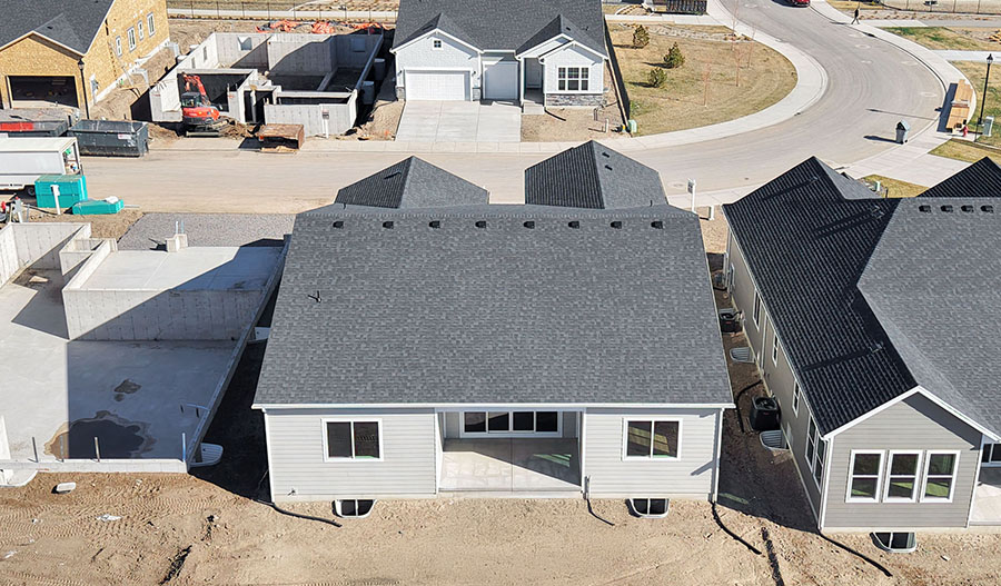 Exterior of the Pinecrest floor plan