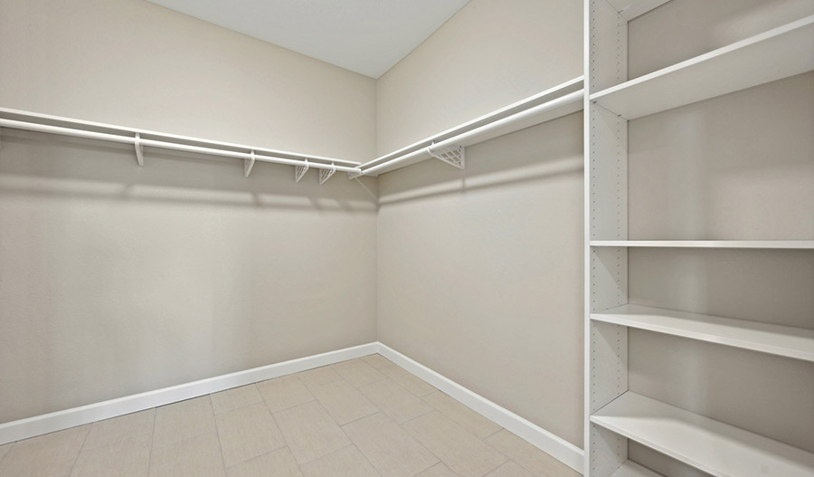 Closet of the Farmington floor plan