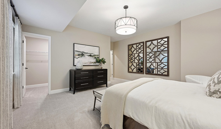 Bedroom of the Farmington floor plan