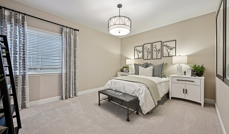 Bedroom of the Farmington floor plan