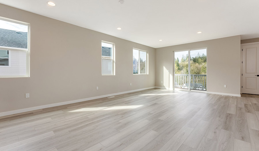 Great Room of the Layla floor plan