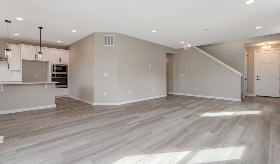 Great Room of the Layla floor plan
