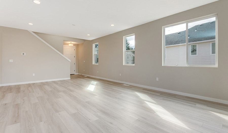 Great Room of the Layla floor plan