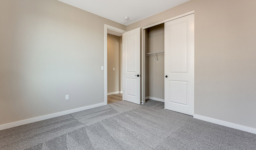 Bedroom of the Layla floor plan