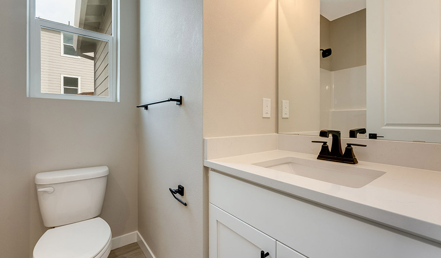 Bathroom of the Layla floor plan