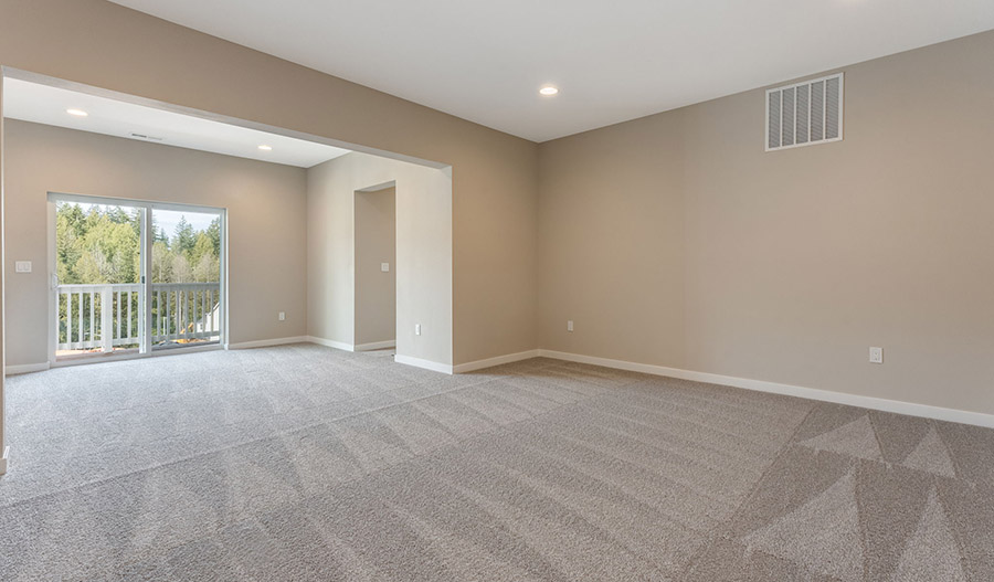 Bedroom of the Layla floor plan