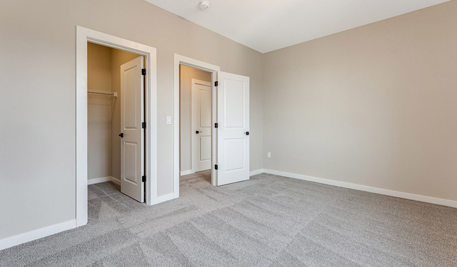 Bedroom of the Layla floor plan