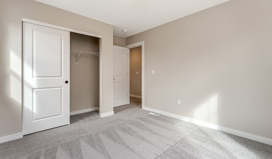 Bedroom of the Layla floor plan